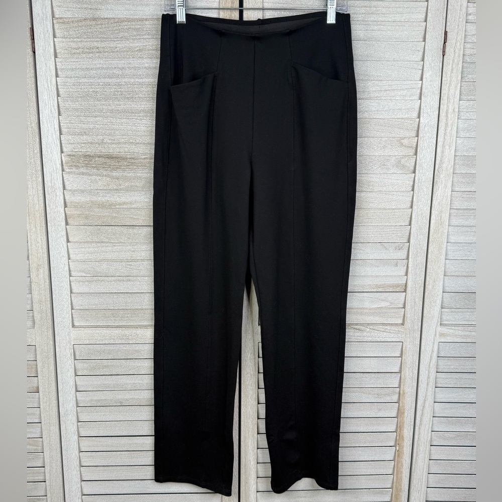 OLD NAVY "Stevie" Straight Pants Extra High Rise Black-Medium/Tall
